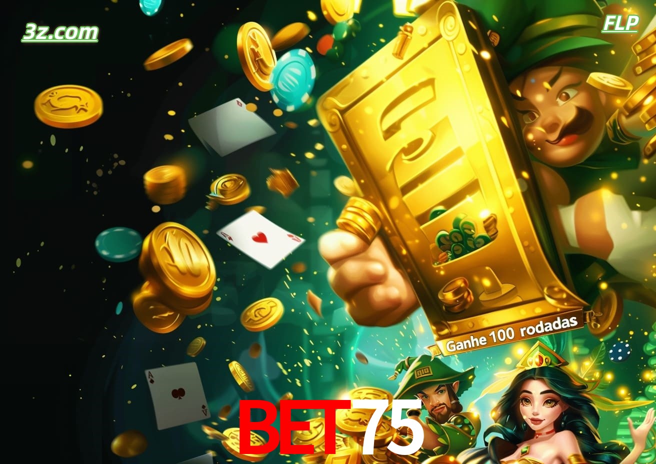 Cassino online bet75 Brasil com caça-níqueis e bônus de 100 rodadas grátis