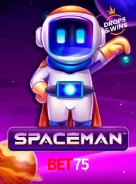 Jogo Spaceman no cassino online bet75 Brasil