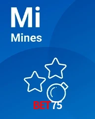 Mines bet75 cassino online jogo de estrelas e bombas
