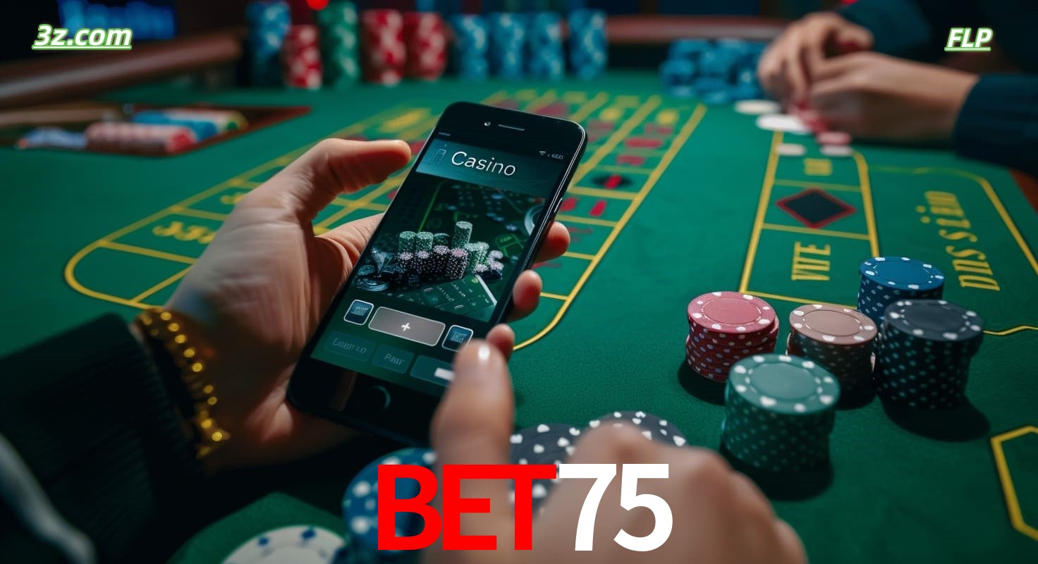 Cassino online bet75 no Brasil com jogos de mesa e apostas pelo celular