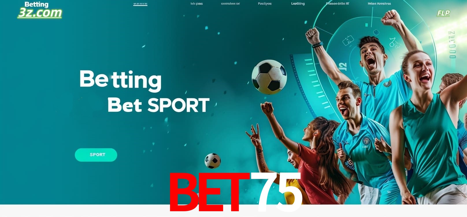 bet75 apostas esportivas online com futebol e torcida animada no Brasil